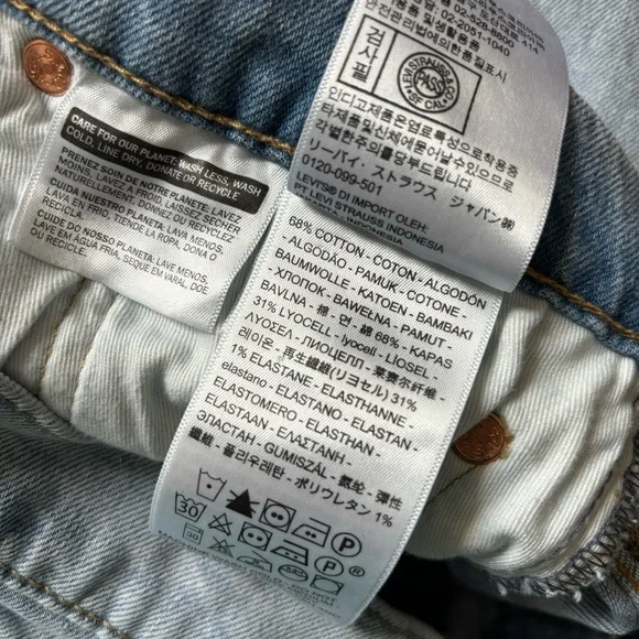 Levi’s PREMIUM 510 New Men’s Skinny Fit Flex Jeans 33 x 32 - Picture 10 of 13